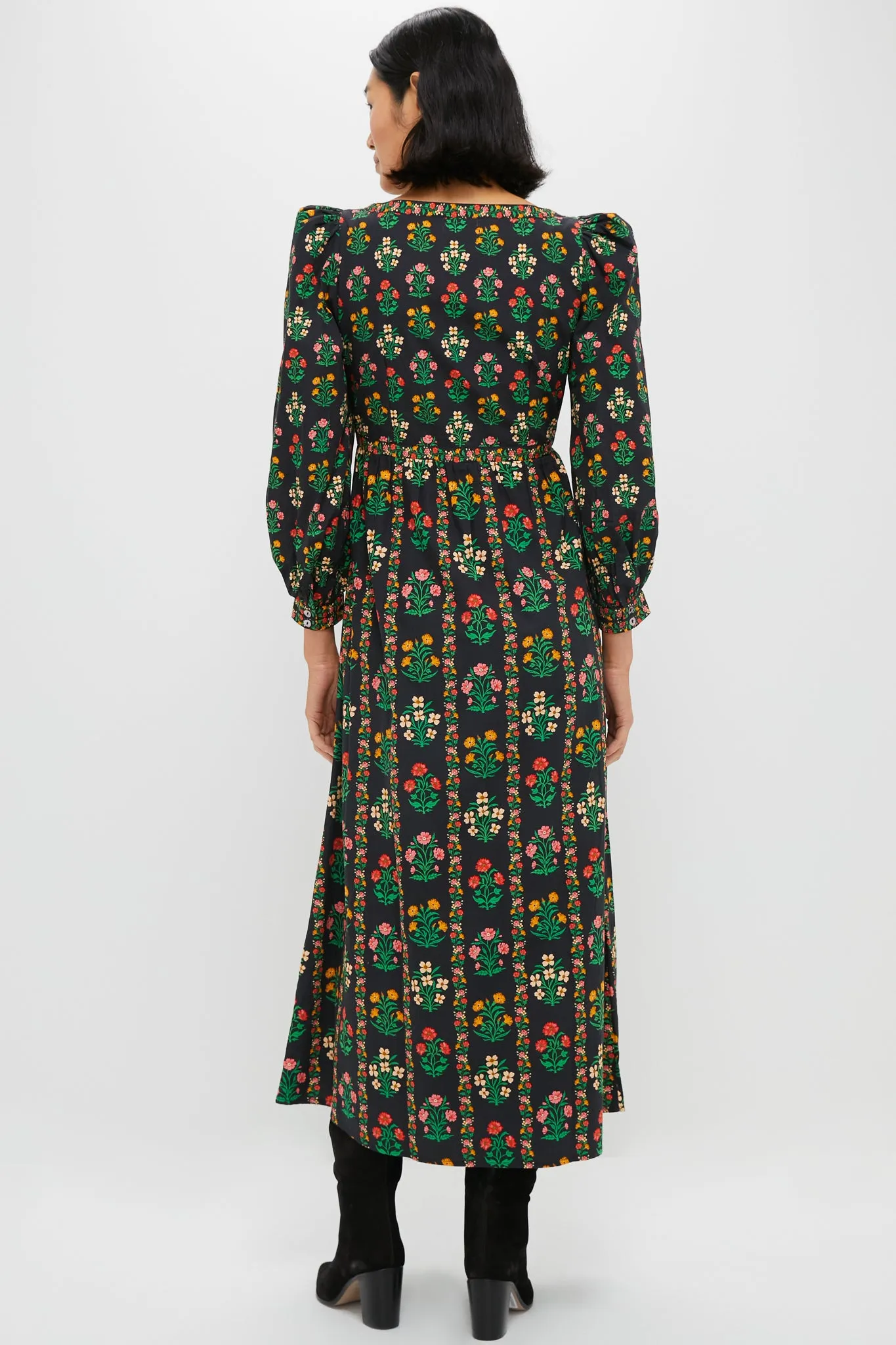 Rose Border Cornelia Dress sold by Tuckernuck product image thumbnail 4