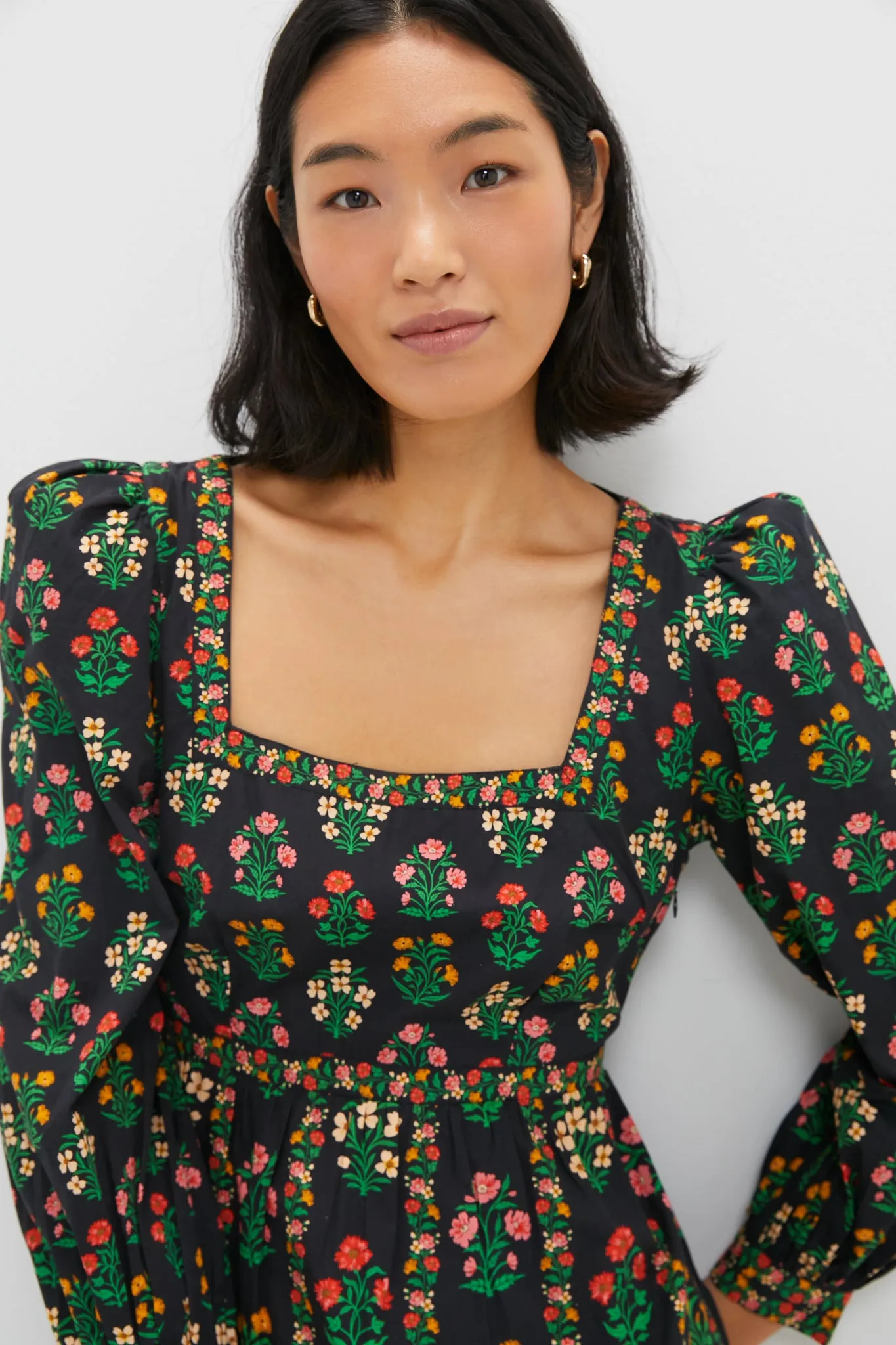 Rose Border Cornelia Dress sold by Tuckernuck product image thumbnail 5