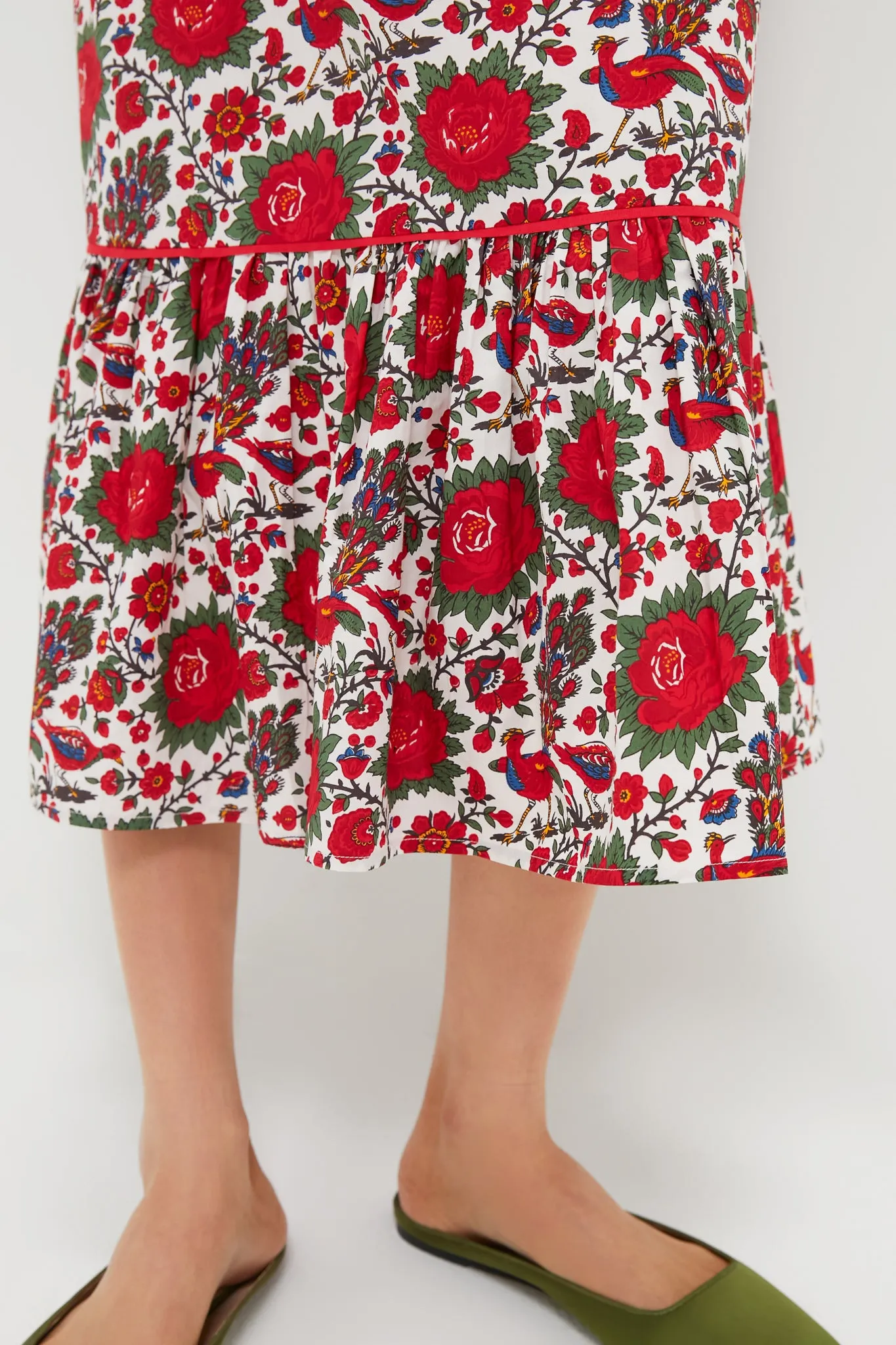 Peony Bird Evelyn Dress sold by Tuckernuck product image thumbnail 5