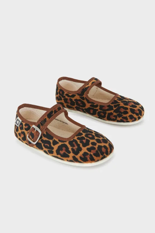 Leopard Mary Jane Flats sold by Tuckernuck