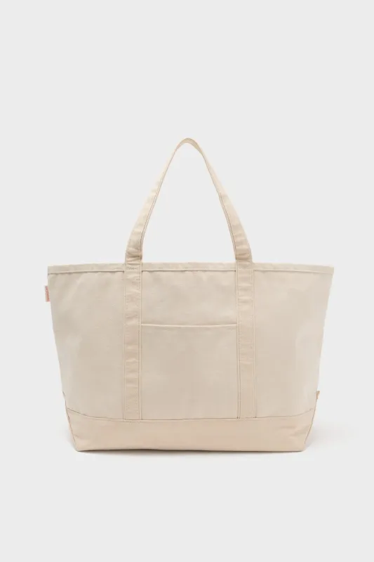Natural Large Canvas Tote sold by Tuckernuck