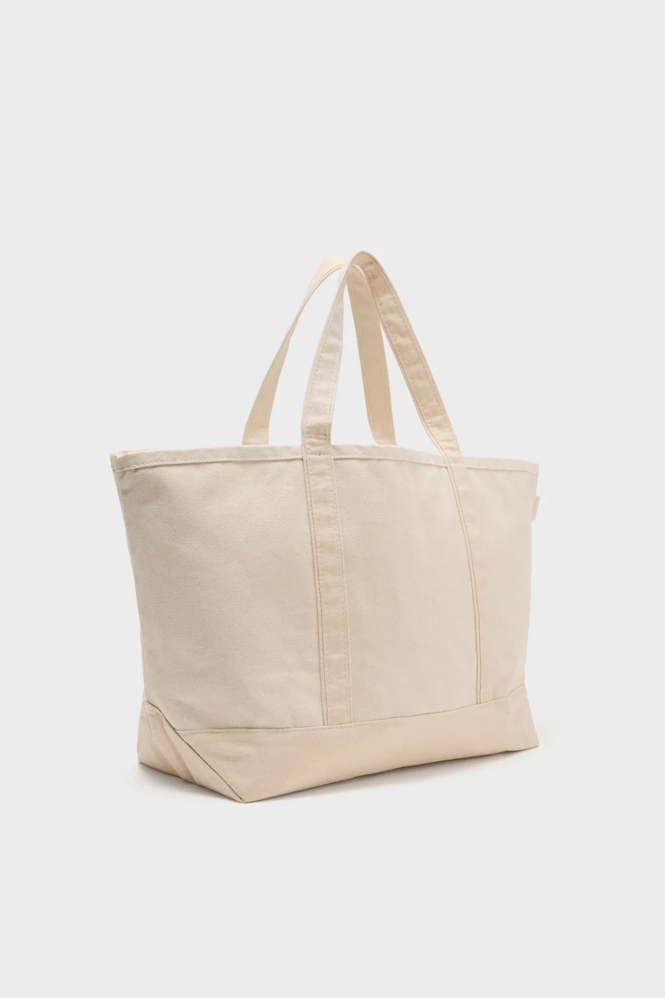 Natural Large Canvas Tote sold by Tuckernuck product image thumbnail 3