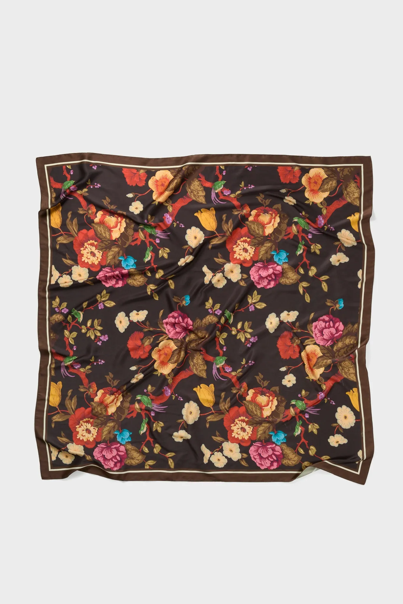 Baroque Floral Large Scarf sold by Tuckernuck product image thumbnail 3