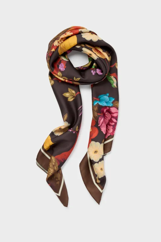 Baroque Floral Large Scarf sold by Tuckernuck