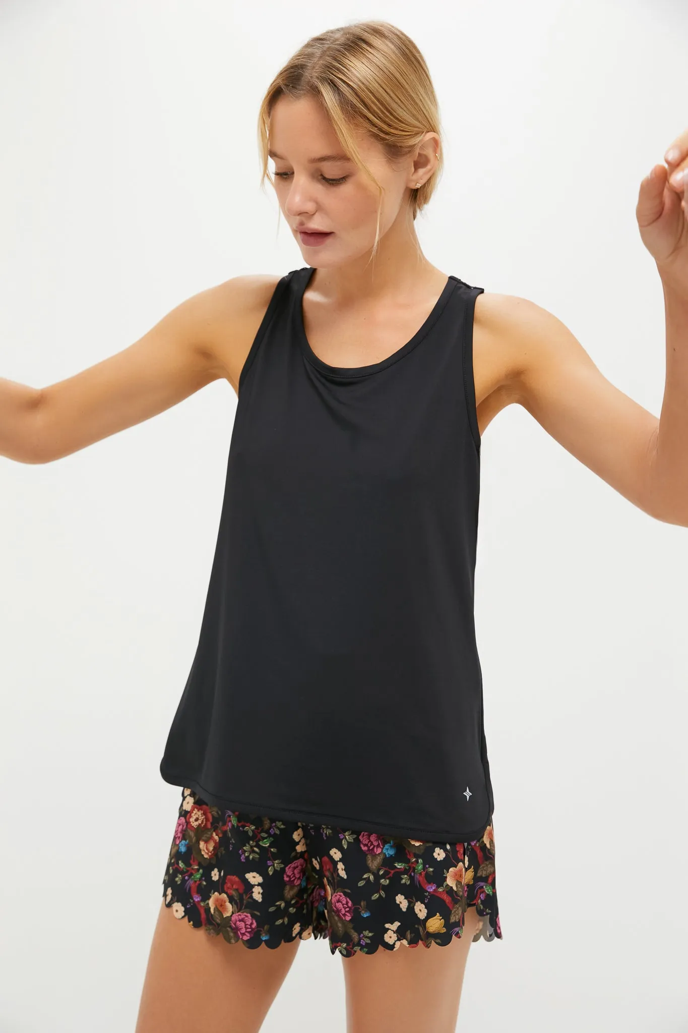 Black Cane Performance Jersey Ellen Racerback Tank sold by Tuckernuck product image thumbnail 2