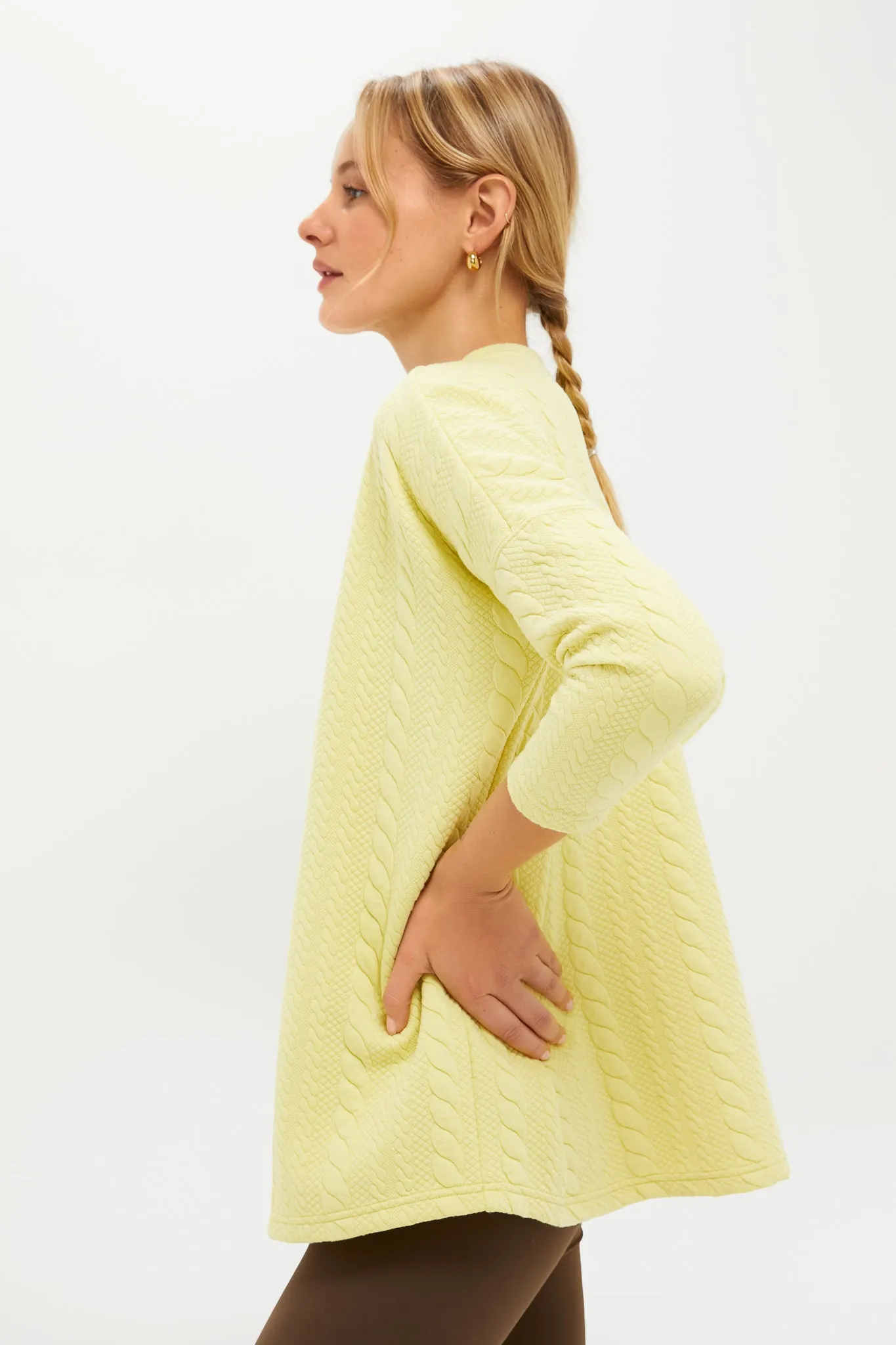 Lemongrass Ally Swing Sweatshirt sold by Tuckernuck product image thumbnail 3