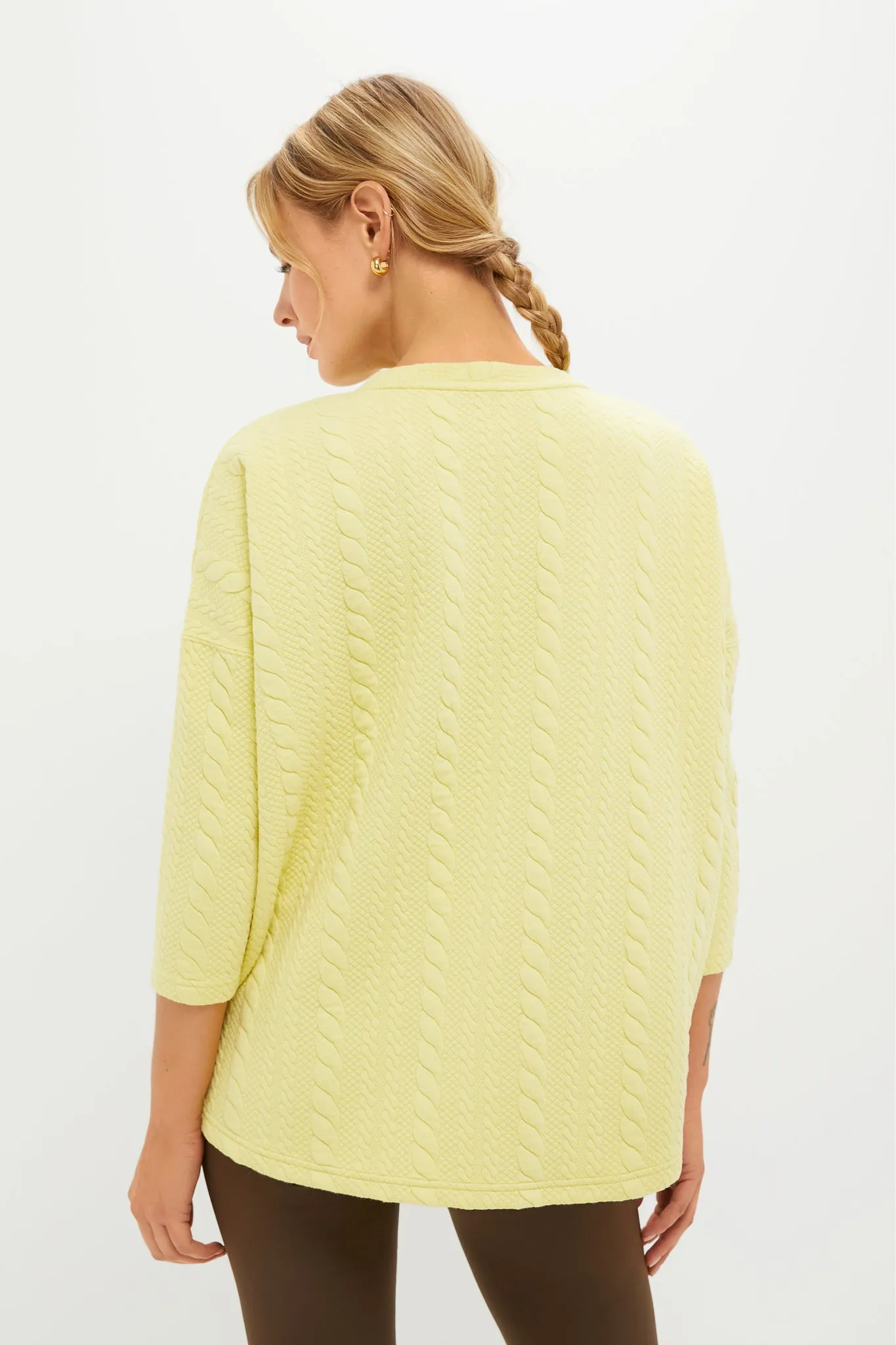 Lemongrass Ally Swing Sweatshirt sold by Tuckernuck product image thumbnail 4