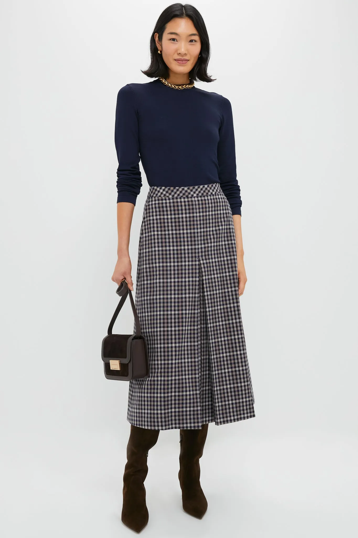 Navy Knit Vanessa Top sold by Tuckernuck product image thumbnail 2