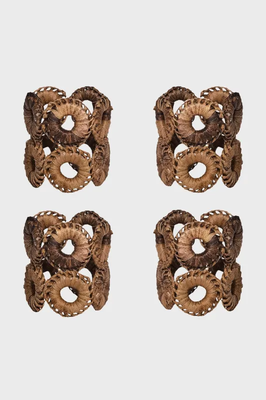 Natural Rustic Ring Napkin Ring Set of 4 sold by Tuckernuck