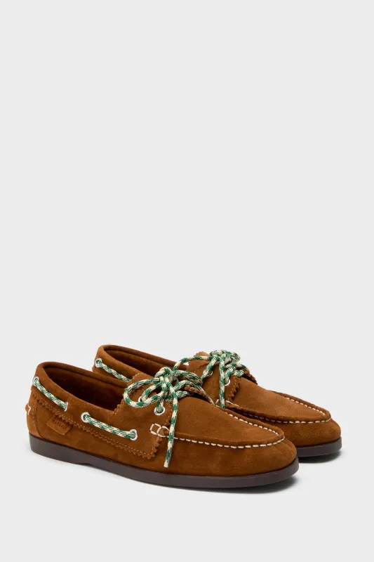 Cacao Suede Franco Loafers sold by Tuckernuck