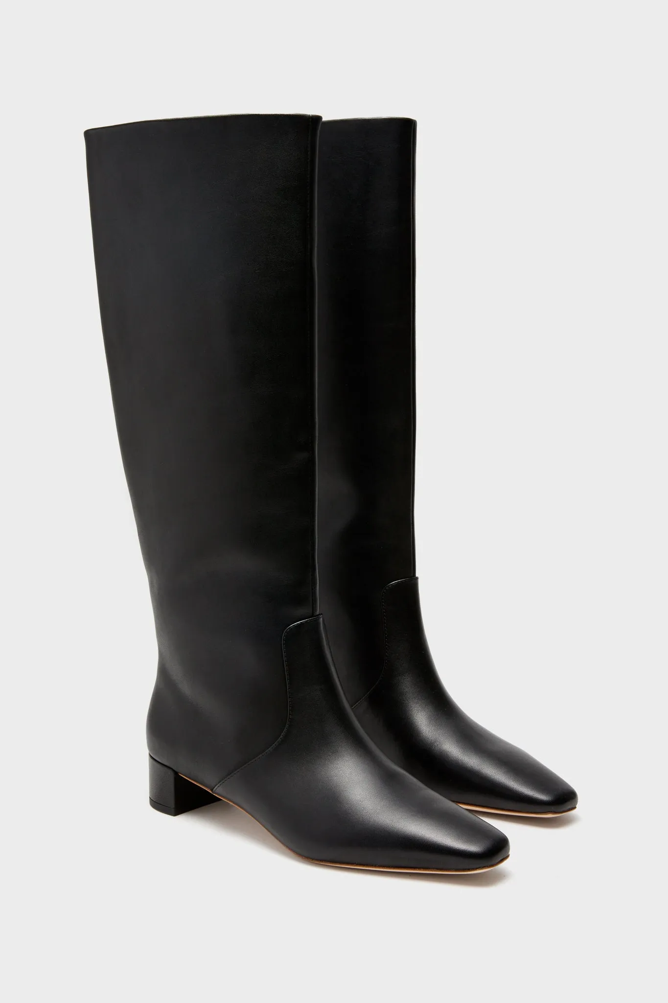 Black Soft Calf Indy Boots sold by Tuckernuck