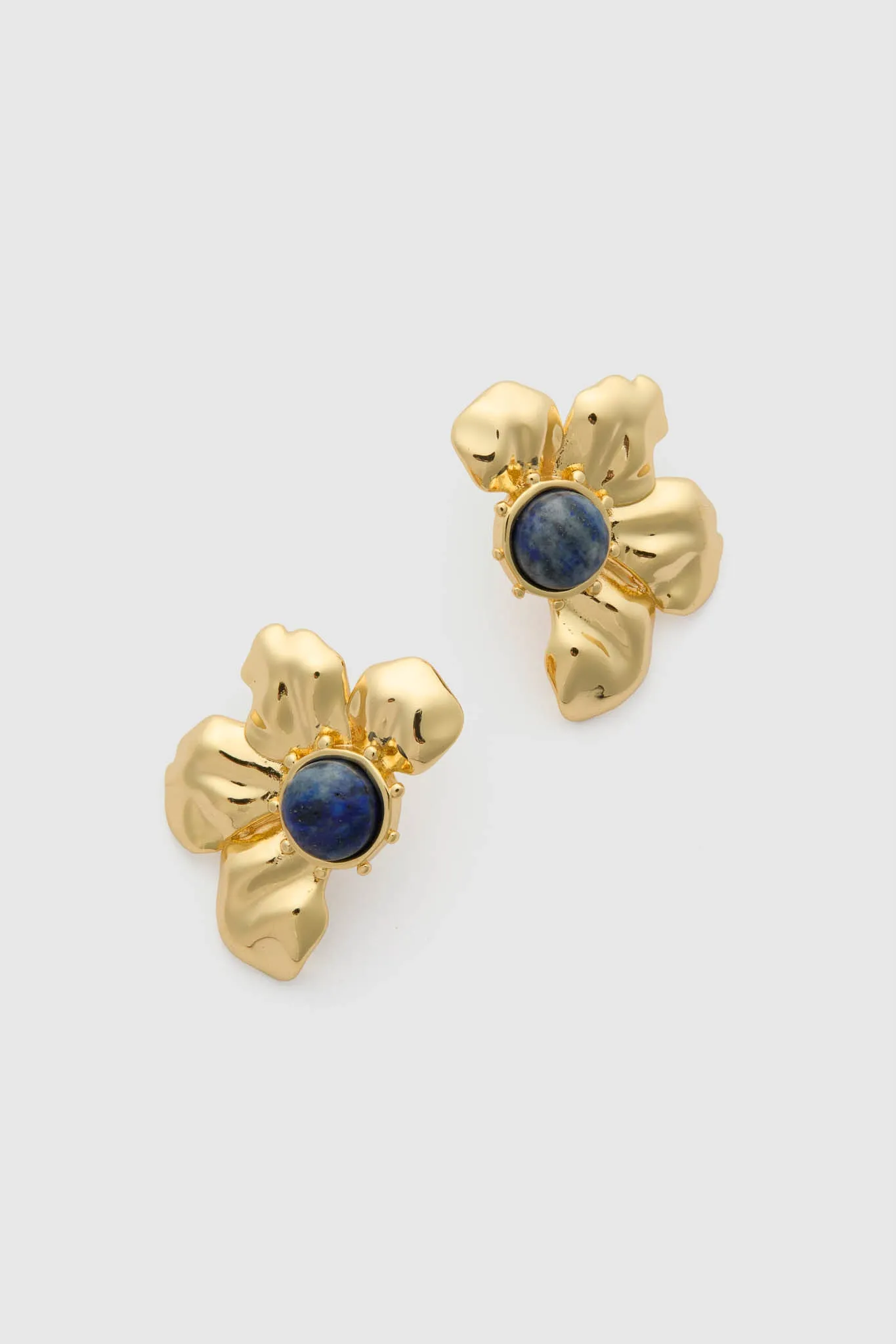 Gold Multi Lelani Stud Earrings sold by Tuckernuck product image thumbnail 4