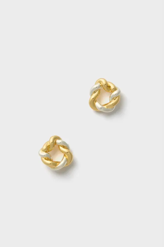 Gold Silver Hailey Studs sold by Tuckernuck