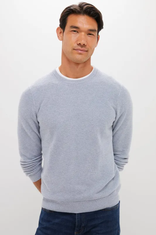 Misty Heather Gray Sweater Tee sold by Tuckernuck