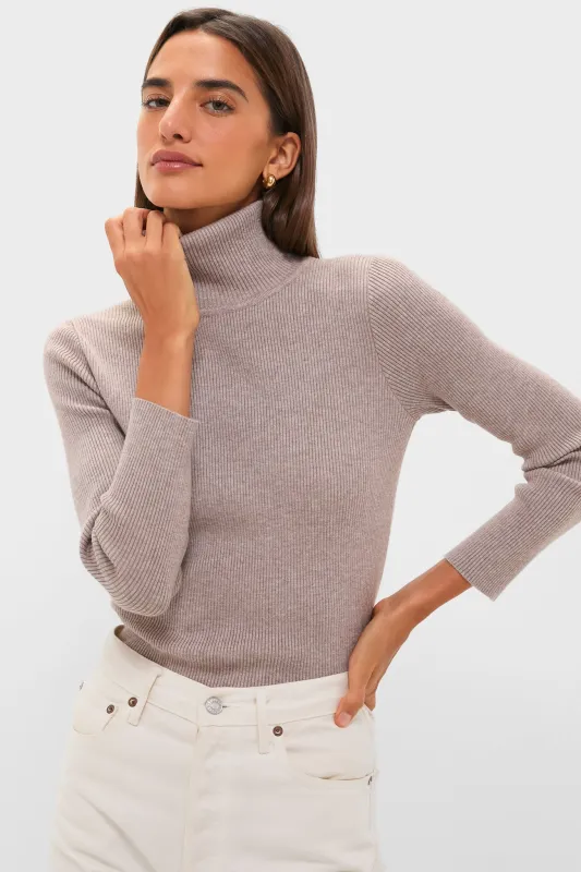 Oat Arlo Ribbed Turtleneck sold by Tuckernuck
