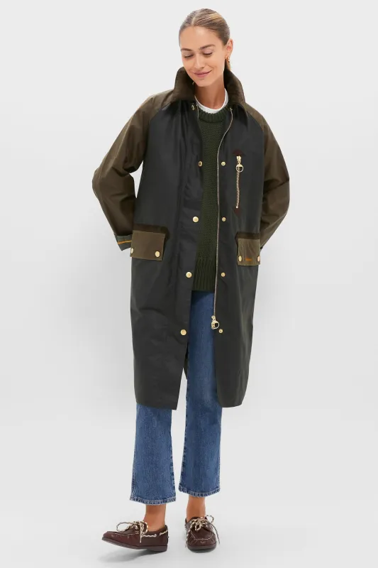 Fern and Beech Evette Wax Jacket sold by Tuckernuck