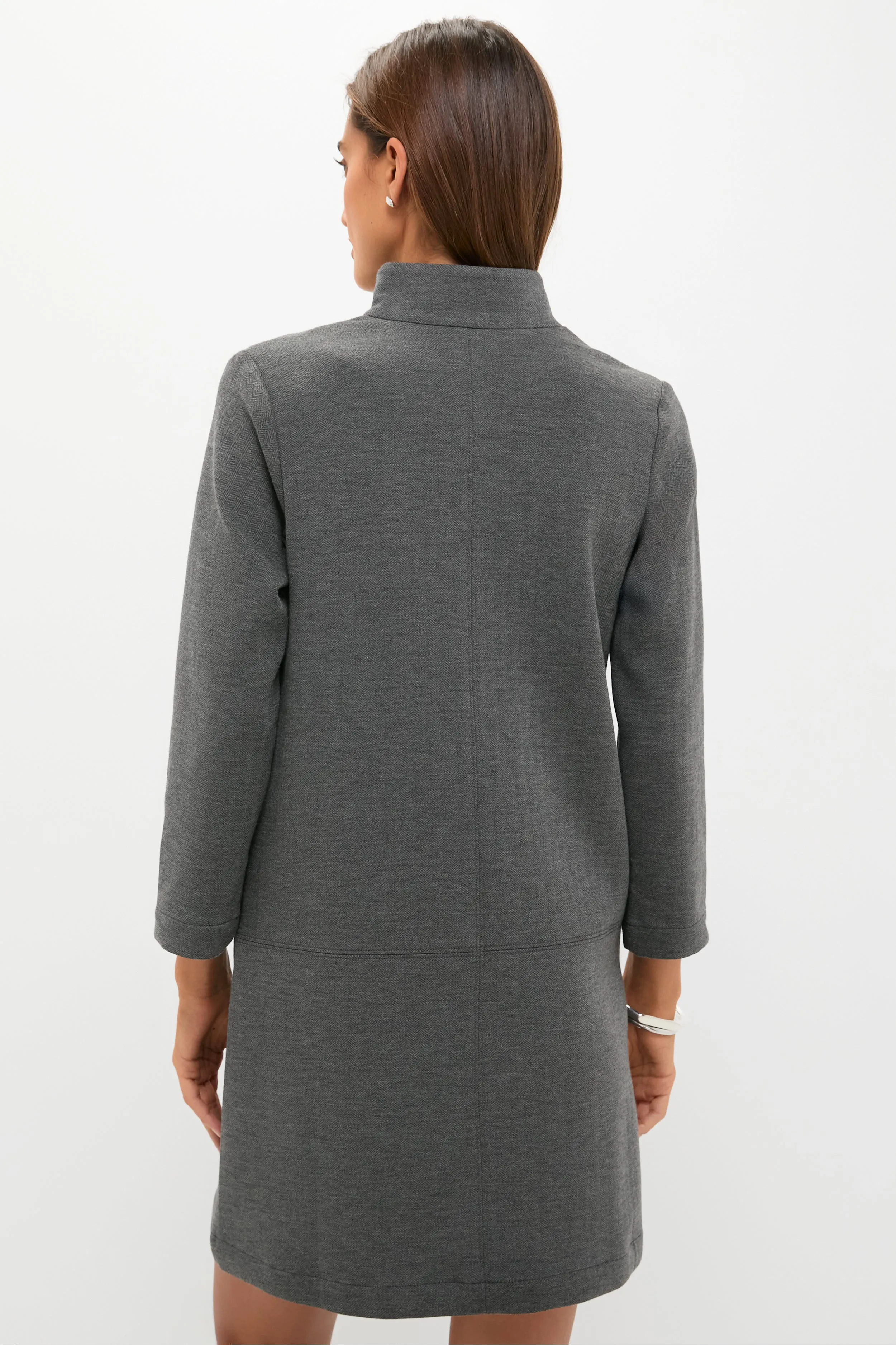 Charcoal Clifton Dress sold by Tuckernuck product image thumbnail 4
