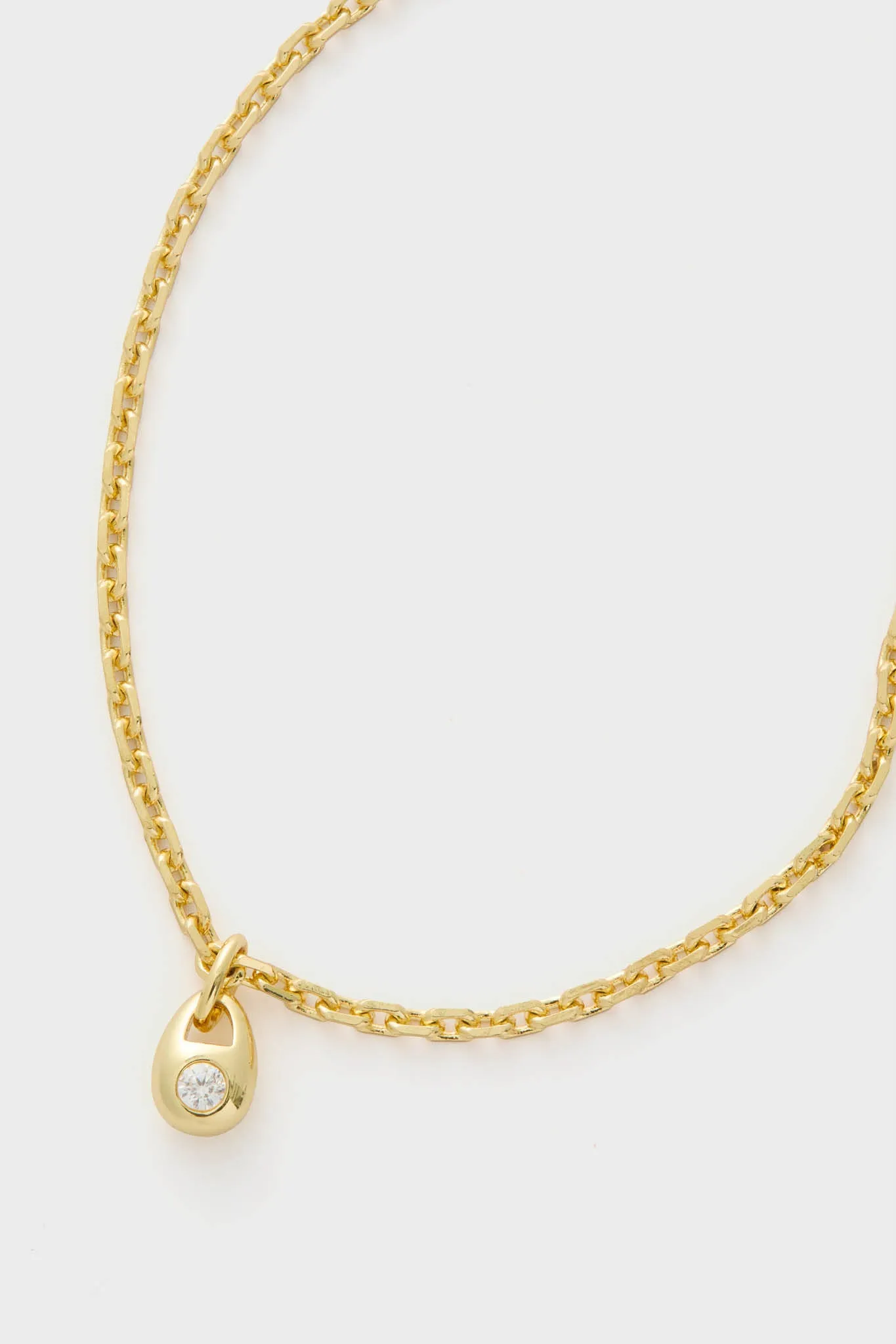 Gold and Crystal Marie Necklace sold by Tuckernuck product image thumbnail 4