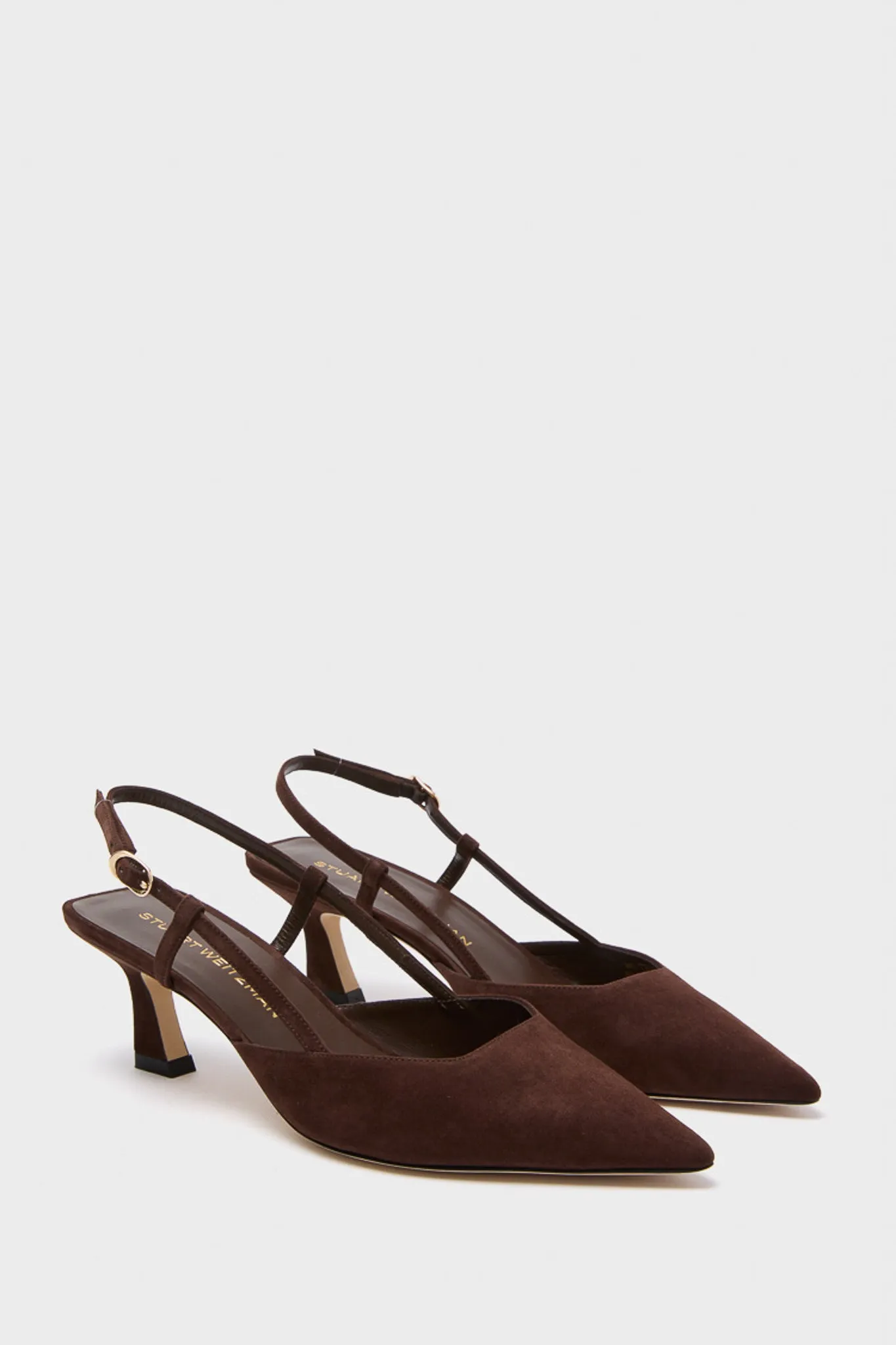 Walnut Patent 50 Vinnie Slingback Heels sold by Tuckernuck product image thumbnail 4