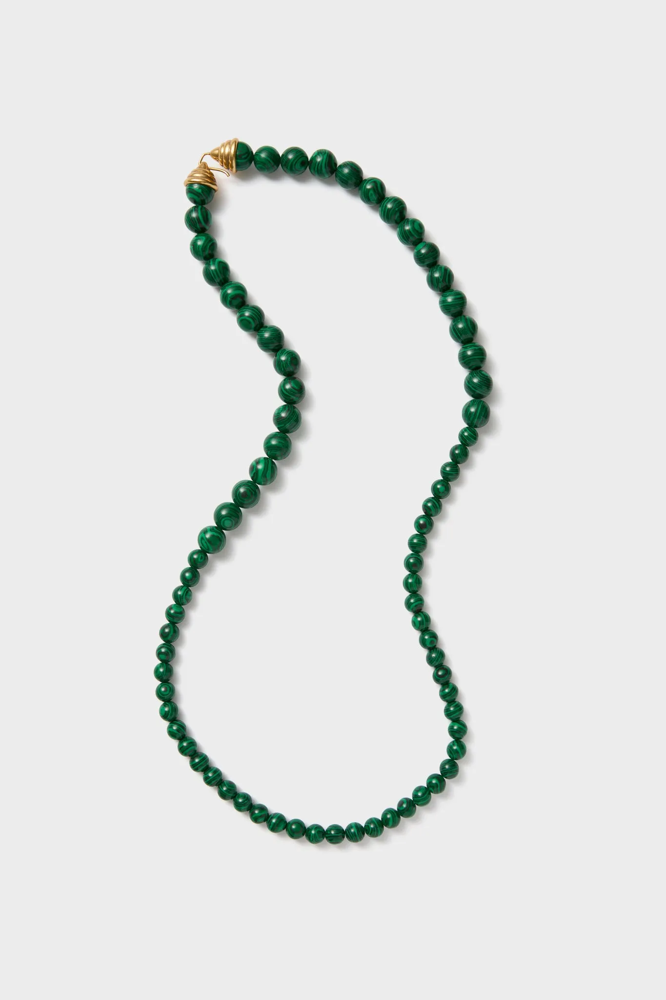Malachite Double Strand Celine Necklace sold by Tuckernuck