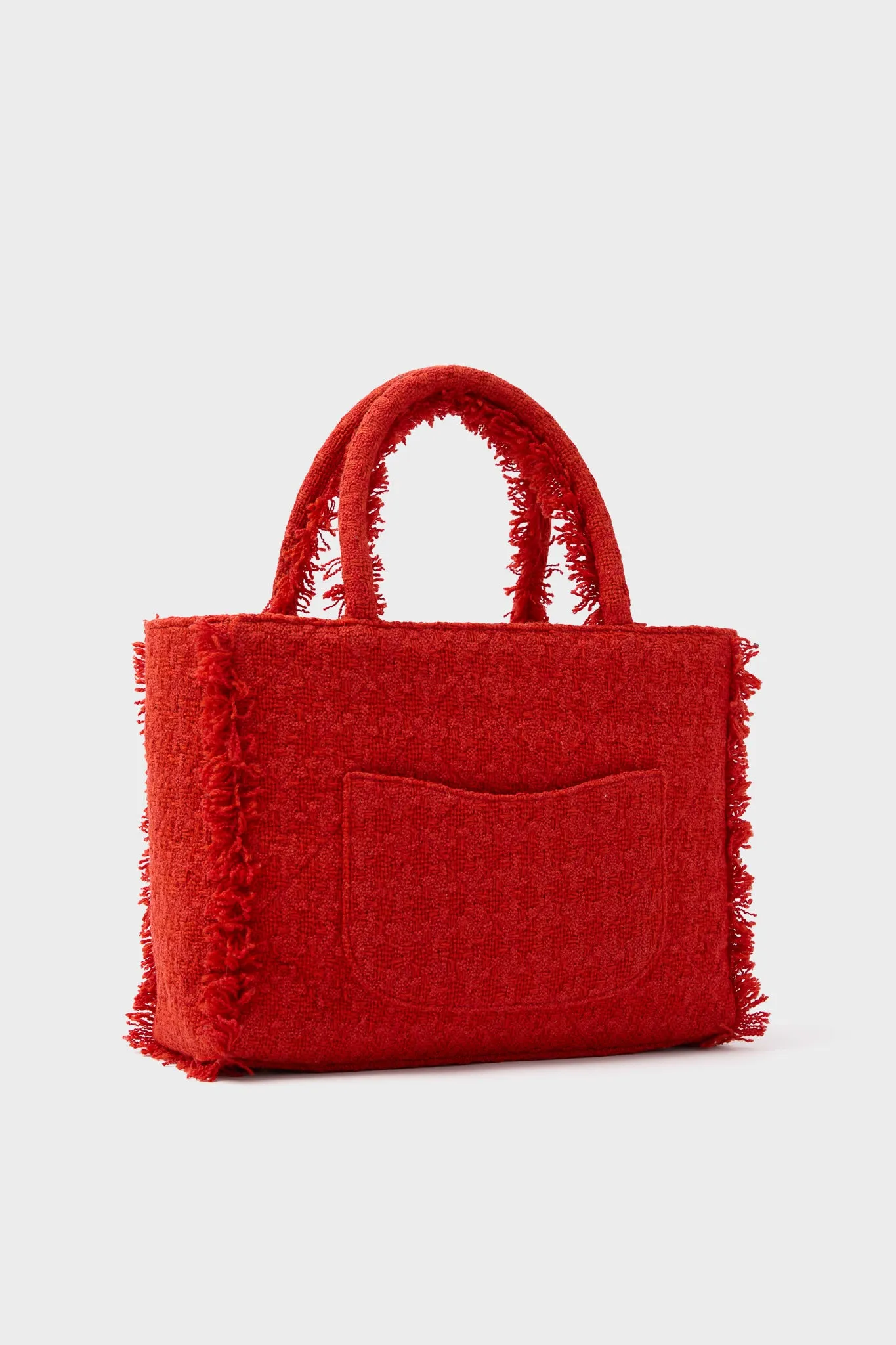 CHANEL Red Zipped Shopper Tote sold by Tuckernuck product image thumbnail 4