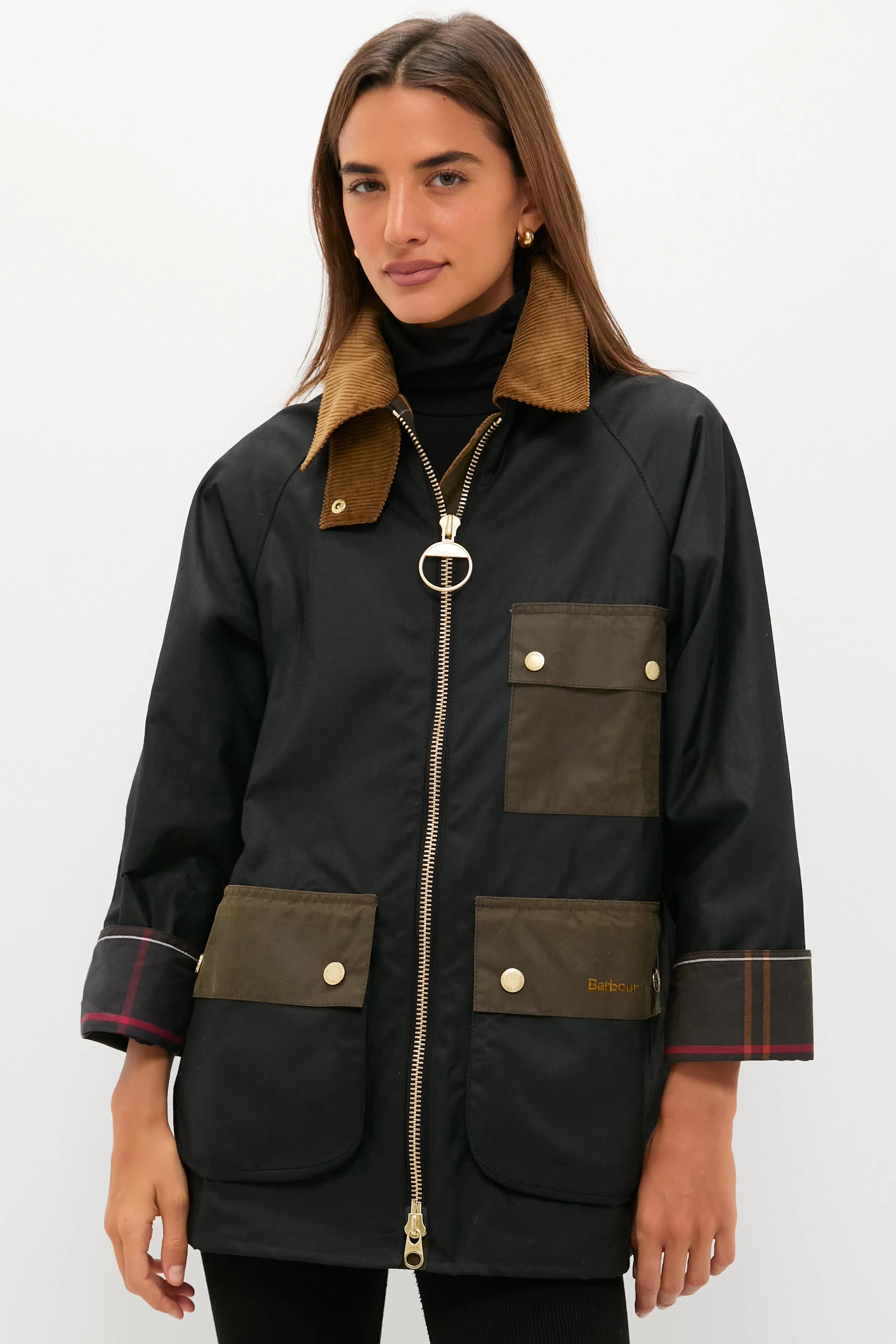 Black Luella Wax Jacket sold by Tuckernuck product image thumbnail 5
