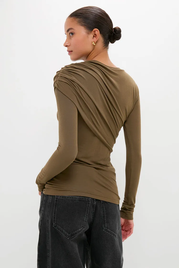 Khaki Dressi Top sold by Tuckernuck product image thumbnail 4