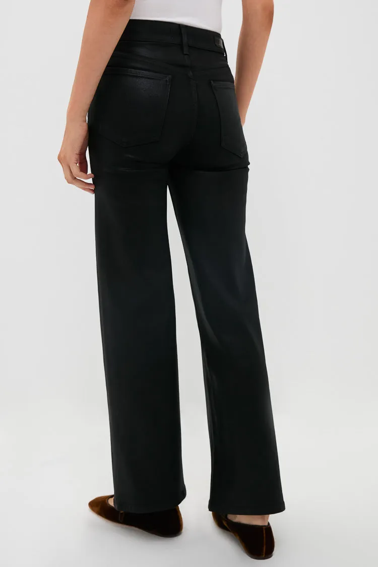 Black Coated Mid Rise Column Jean sold by Tuckernuck product image thumbnail 4