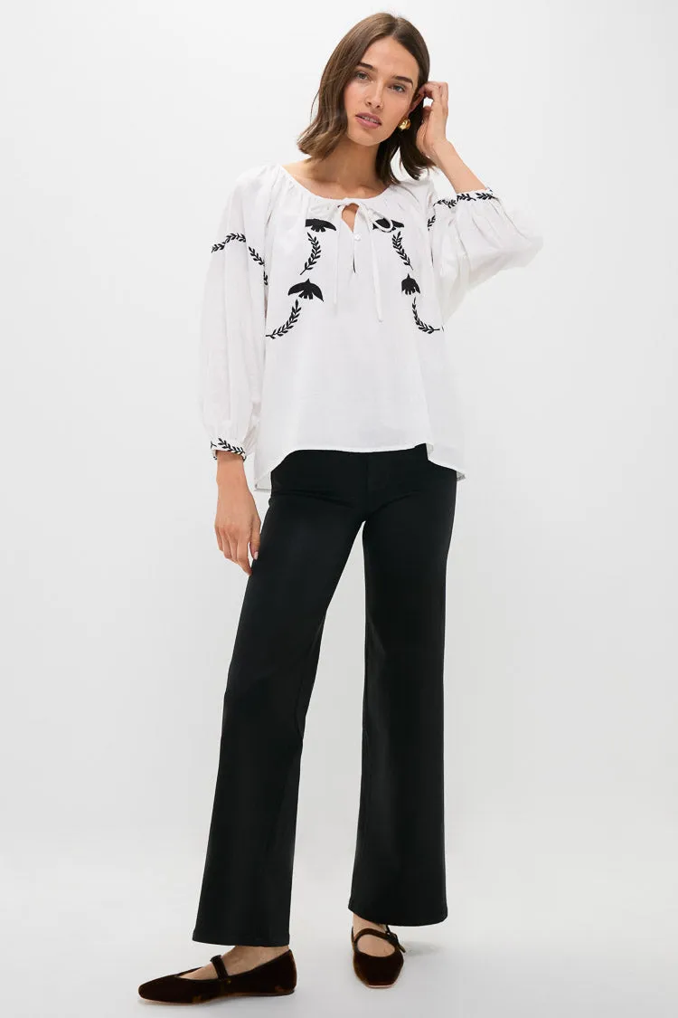 Black Coated Mid Rise Column Jean sold by Tuckernuck product image thumbnail 2