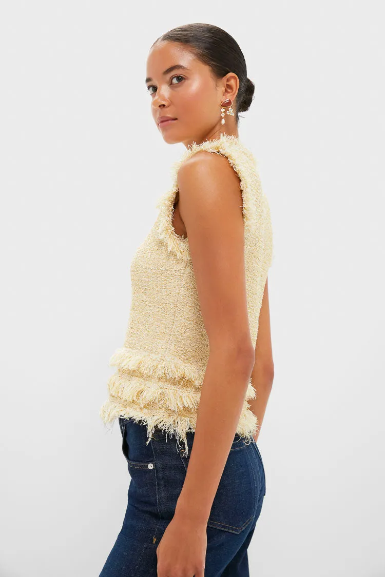 Lumin Kassi Knit Tweed Sleeveless Top sold by Tuckernuck product image thumbnail 3