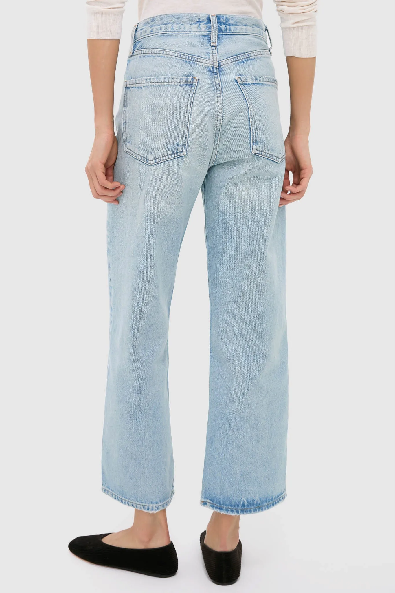 Orten High Rise Wide Leg Ren Jean sold by Tuckernuck product image thumbnail 4