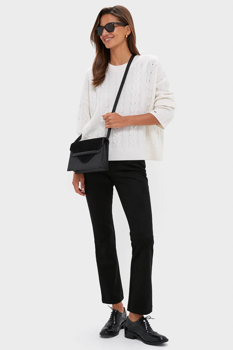 Ivory Cashmere Cable Knit Eloise Sweater sold by Tuckernuck product image thumbnail 2
