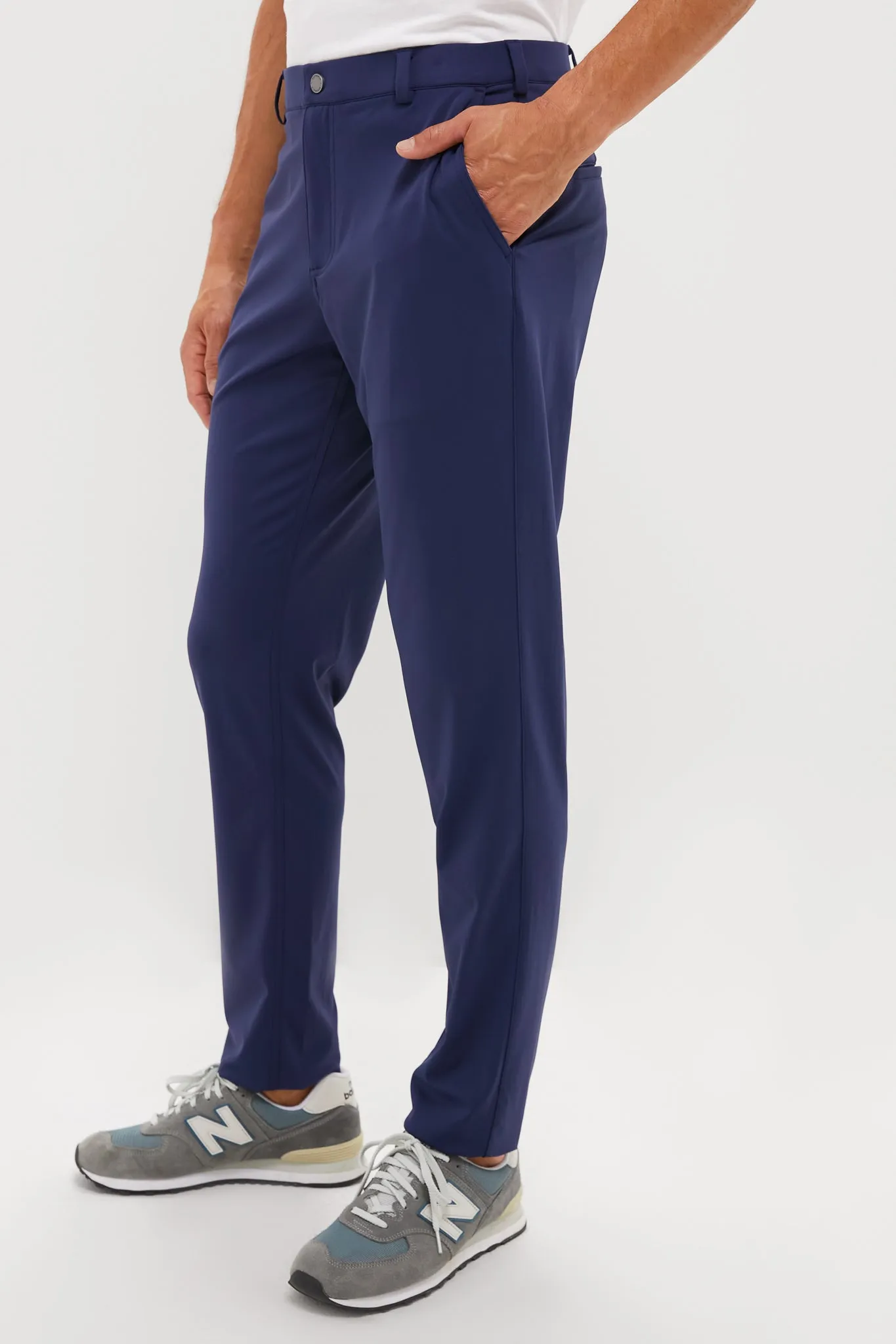 Navy Bradley Pull-on Trouser (32" Inseam) sold by Tuckernuck product image thumbnail 3