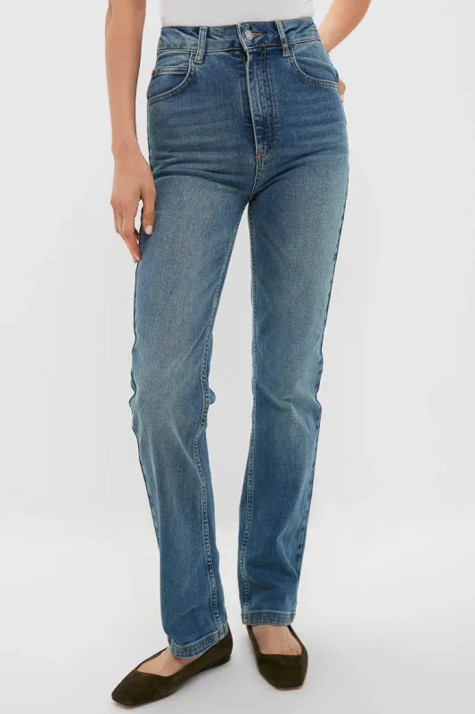 Bleu Gris OG Straight Leg Jeans sold by Tuckernuck