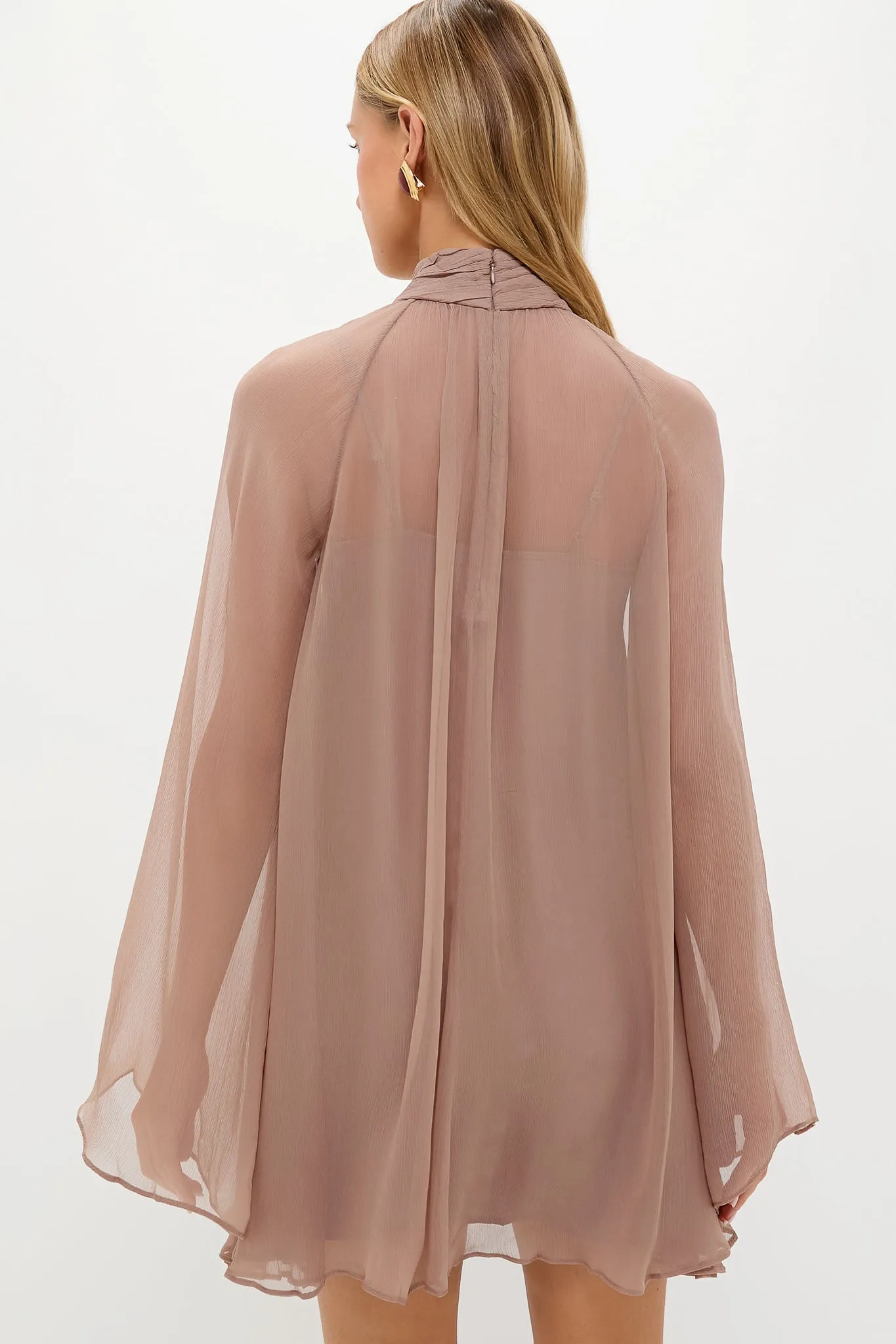 Taupe Esther Mini Dress sold by Tuckernuck product image thumbnail 4