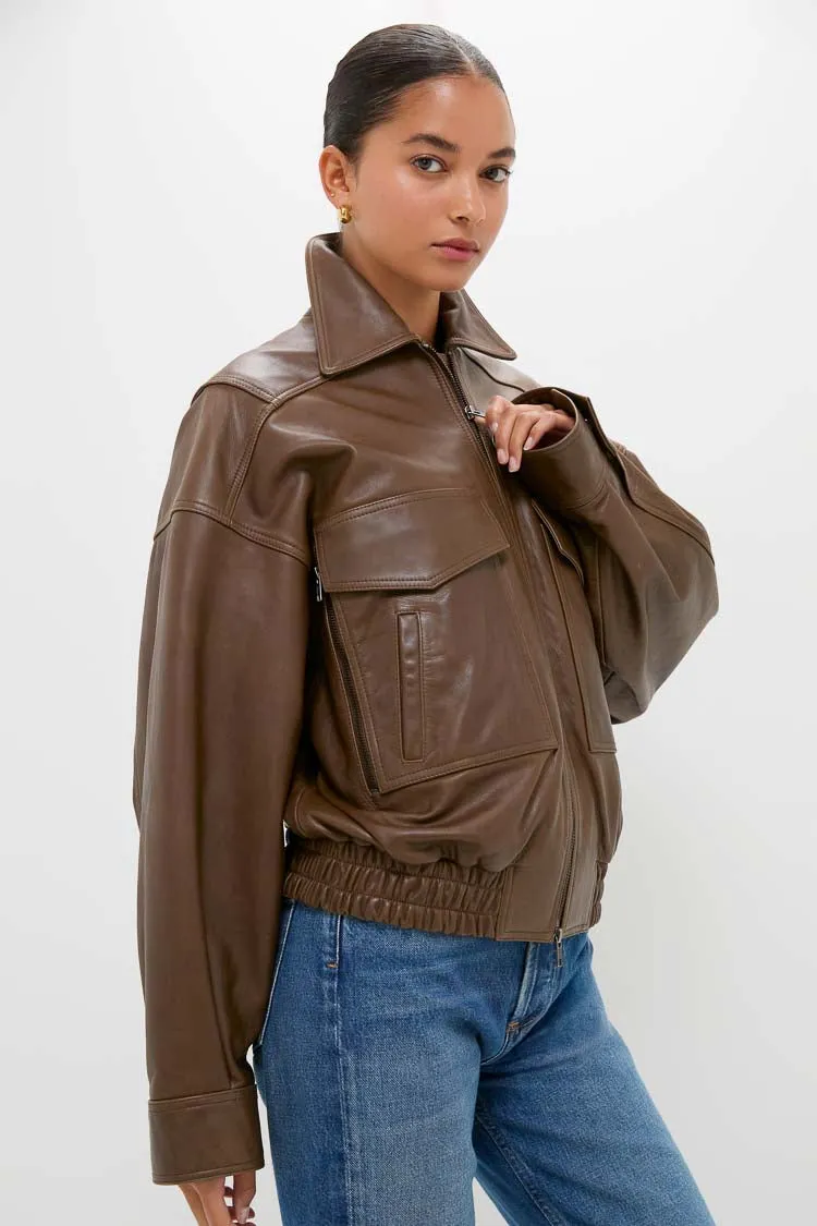 Truffle Eugene Leather Jacket sold by Tuckernuck product image thumbnail 3