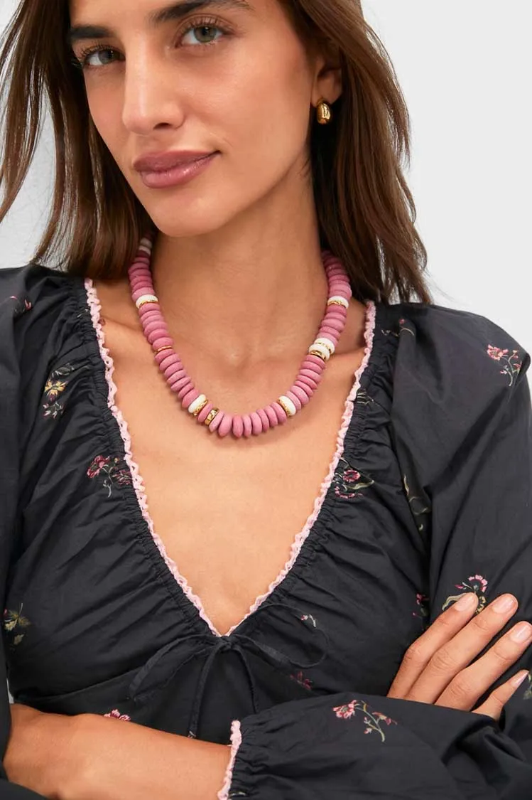Rose Pink Laguna Necklace sold by Tuckernuck product image thumbnail 2