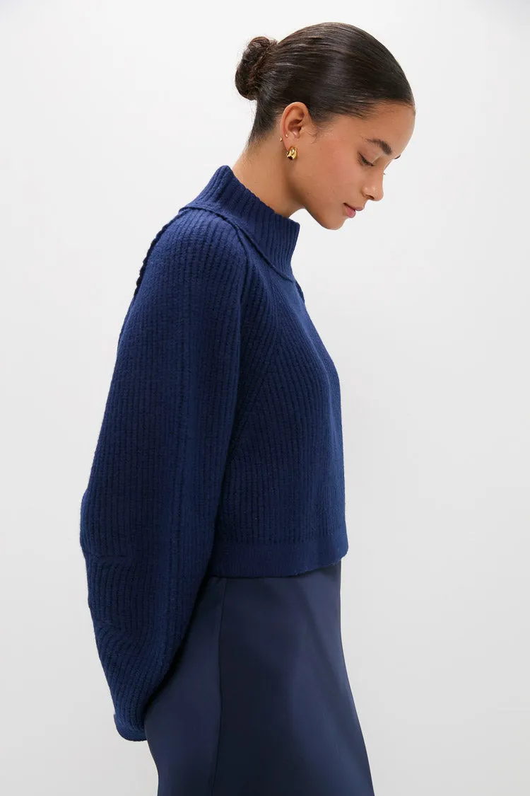 Navy Odette Sweater sold by Tuckernuck product image thumbnail 3