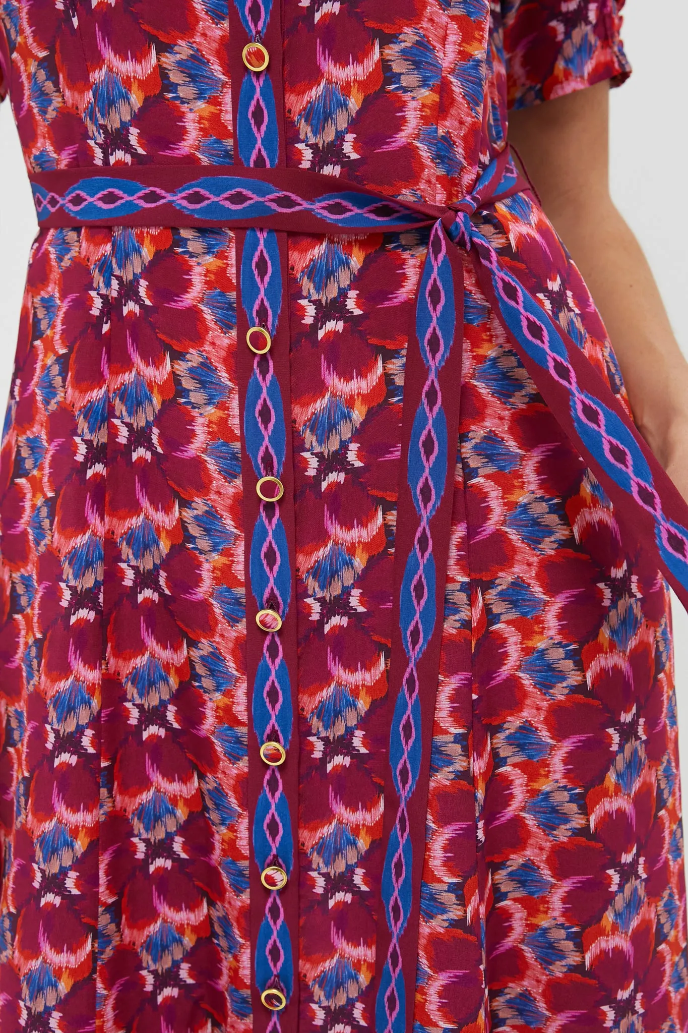 Quail Magenta Vanessa-D Midi Dress sold by Tuckernuck product image thumbnail 2