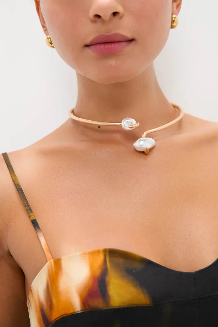 Matte Brass Marais Choker sold by Tuckernuck product image thumbnail 2