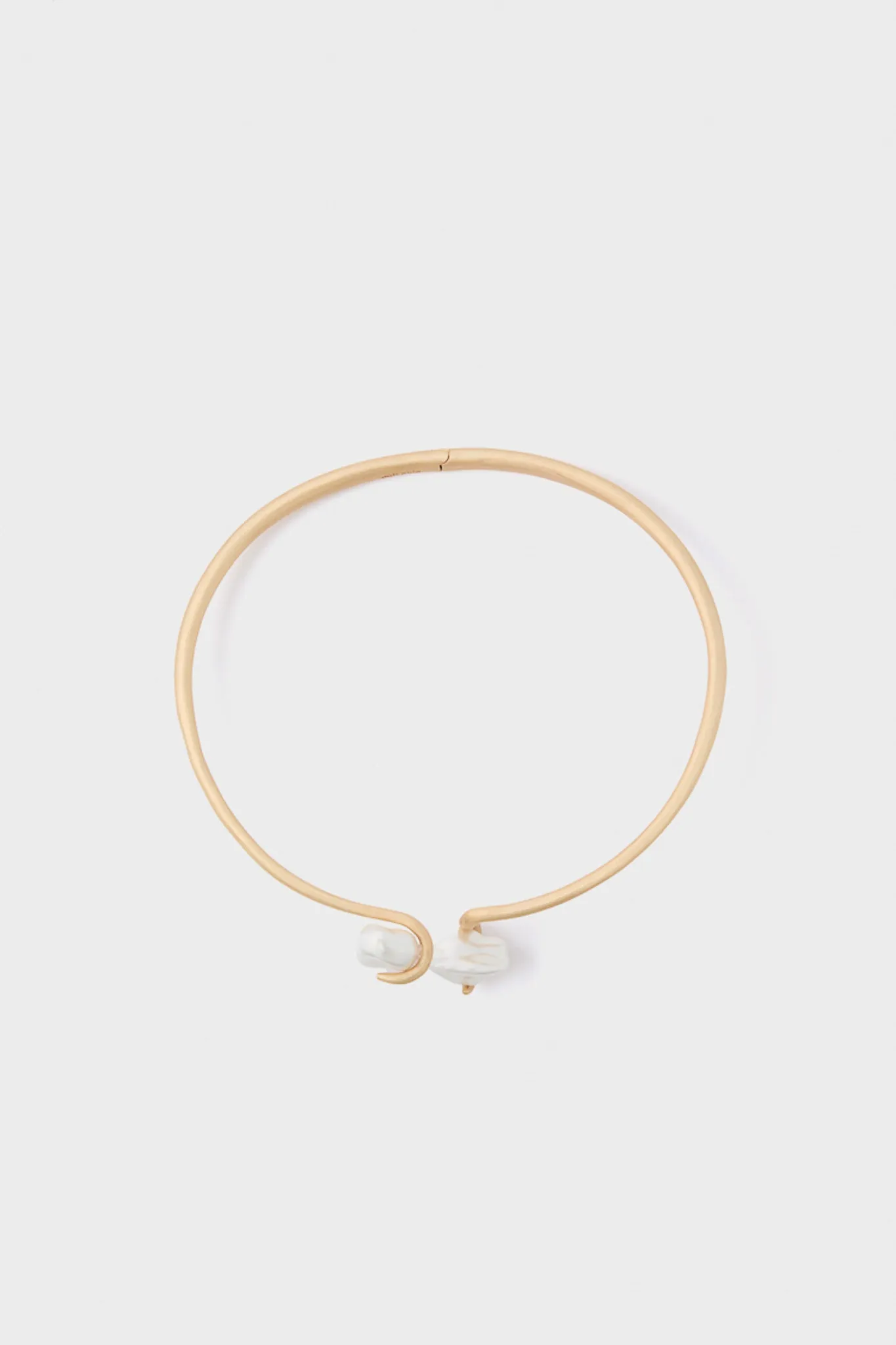 Matte Brass Marais Choker sold by Tuckernuck