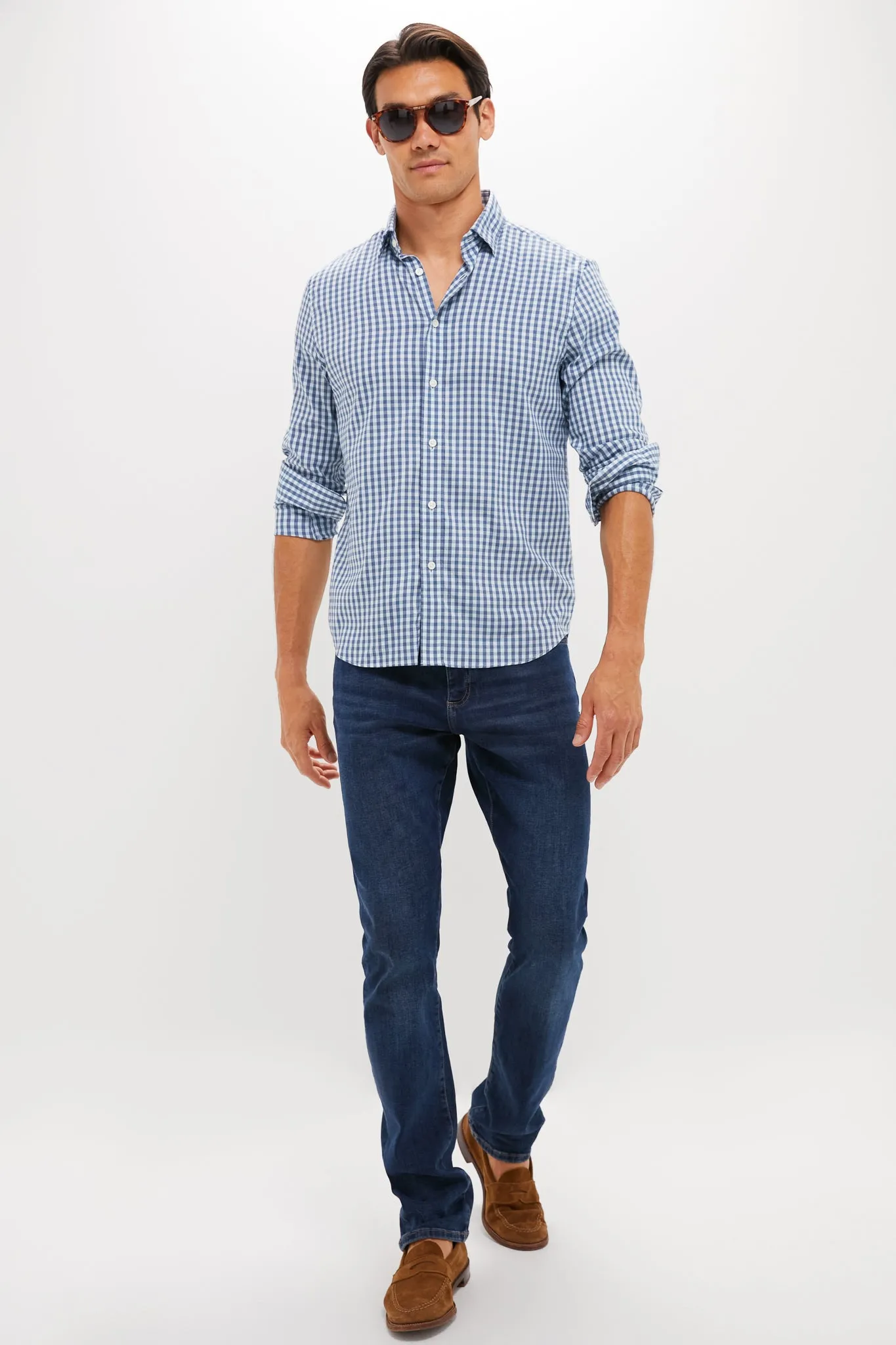 Sky Break Gingham Movement Shirt sold by Tuckernuck product image thumbnail 2