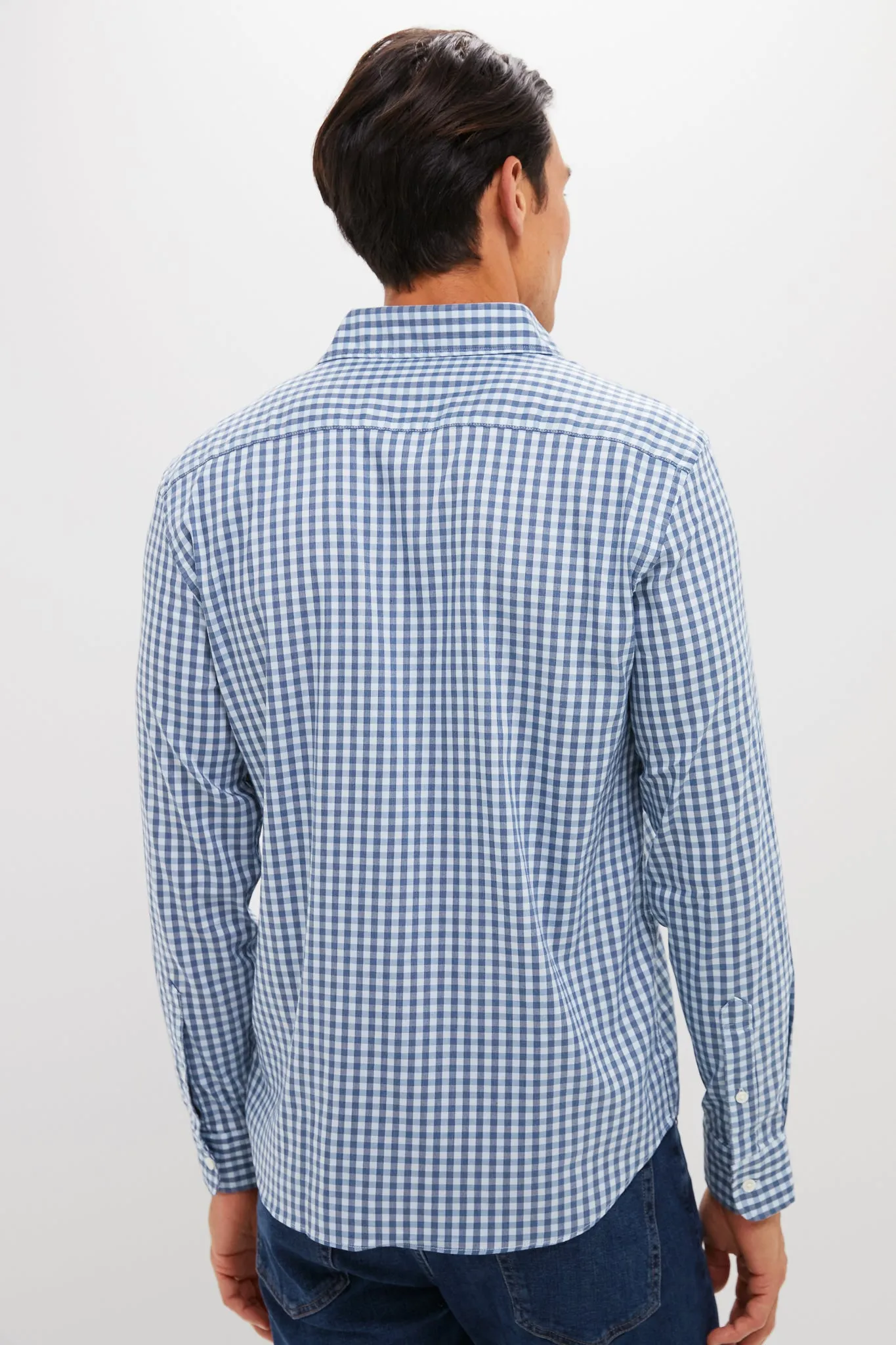 Sky Break Gingham Movement Shirt sold by Tuckernuck product image thumbnail 4