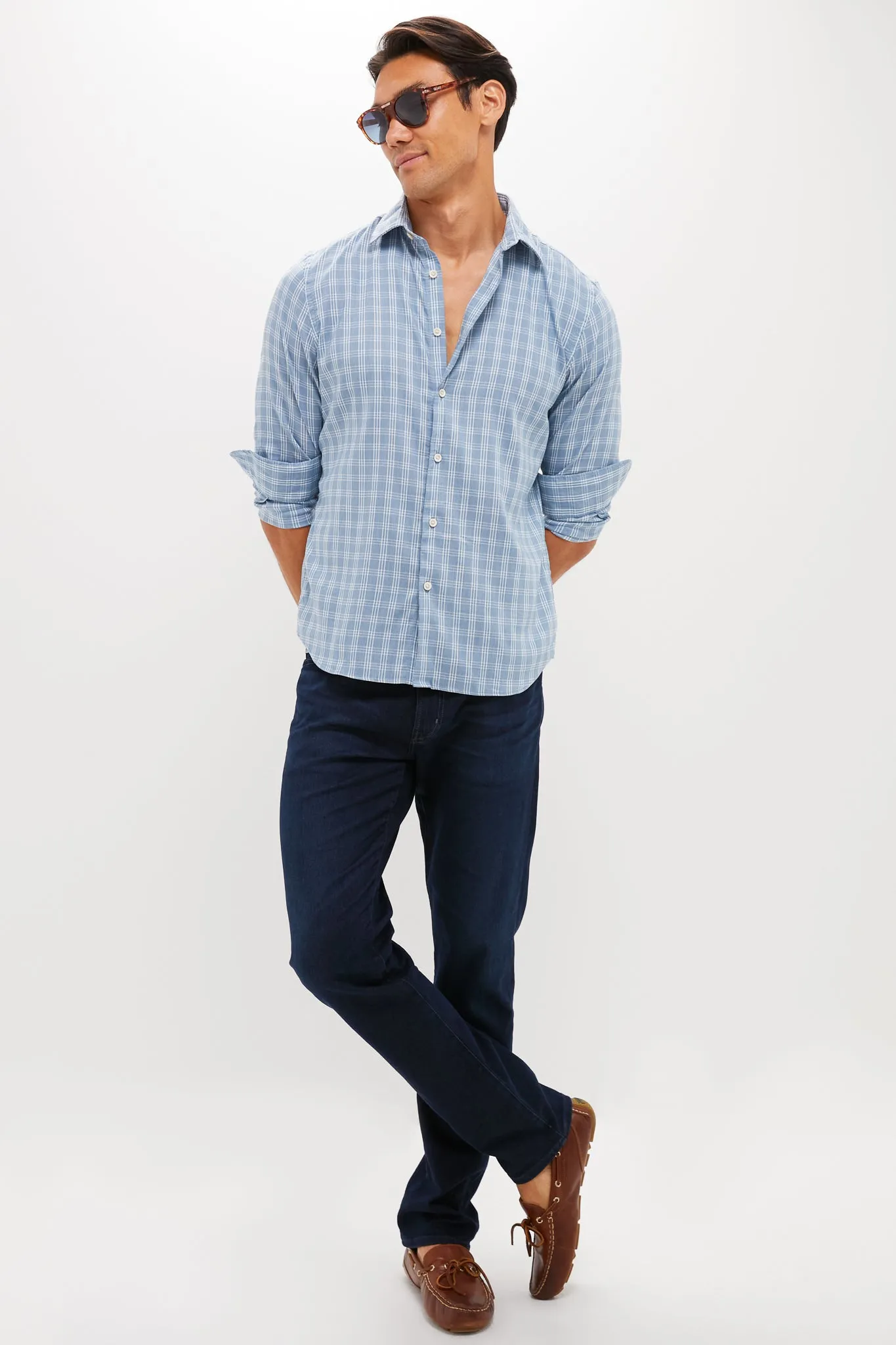 South Island Plaid Movement Monterrey Shirt sold by Tuckernuck product image thumbnail 2