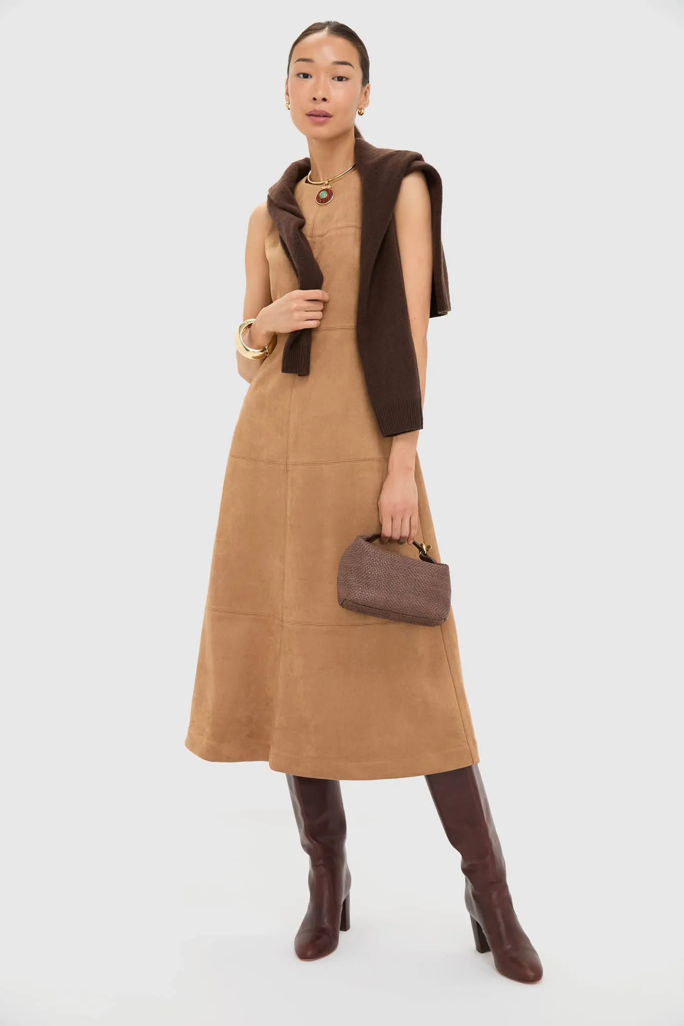 Buck Vegan Suede Manon Dress sold by Tuckernuck product image thumbnail 5