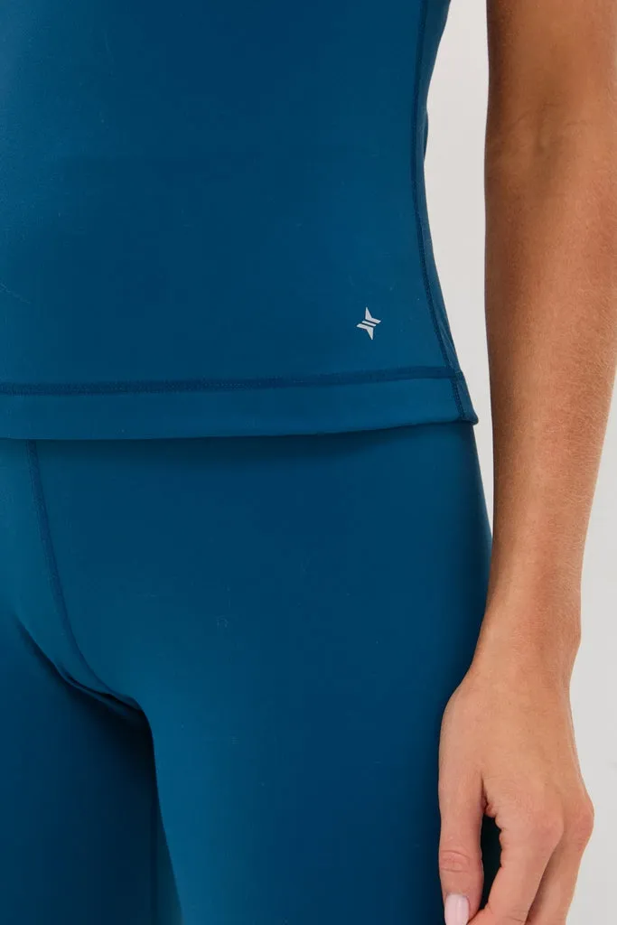 Harbor Blue Compression Spandex Sofia Cami sold by Tuckernuck product image thumbnail 5