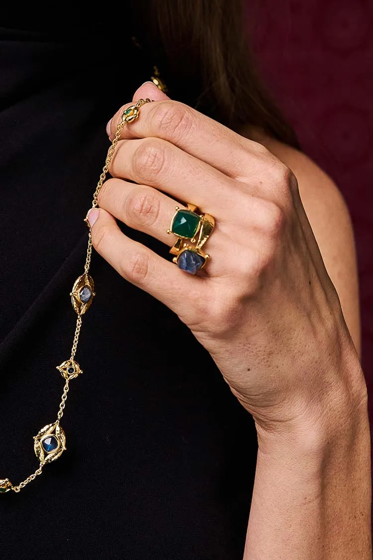 Blue Labradorite Mystic Eye Gem Ring sold by Tuckernuck product image thumbnail 2