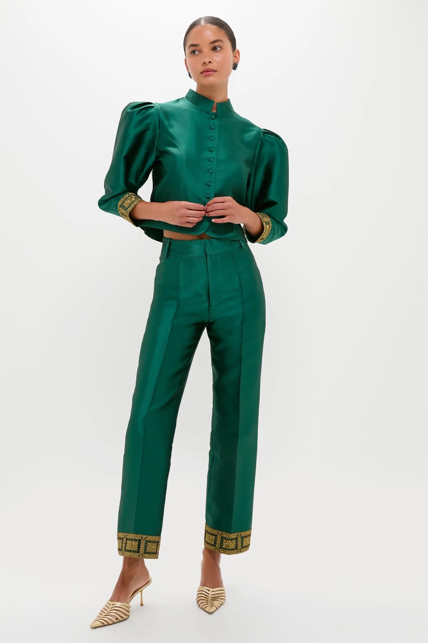 Forest Amoako Smart Lace Jacket sold by Tuckernuck product image thumbnail 3