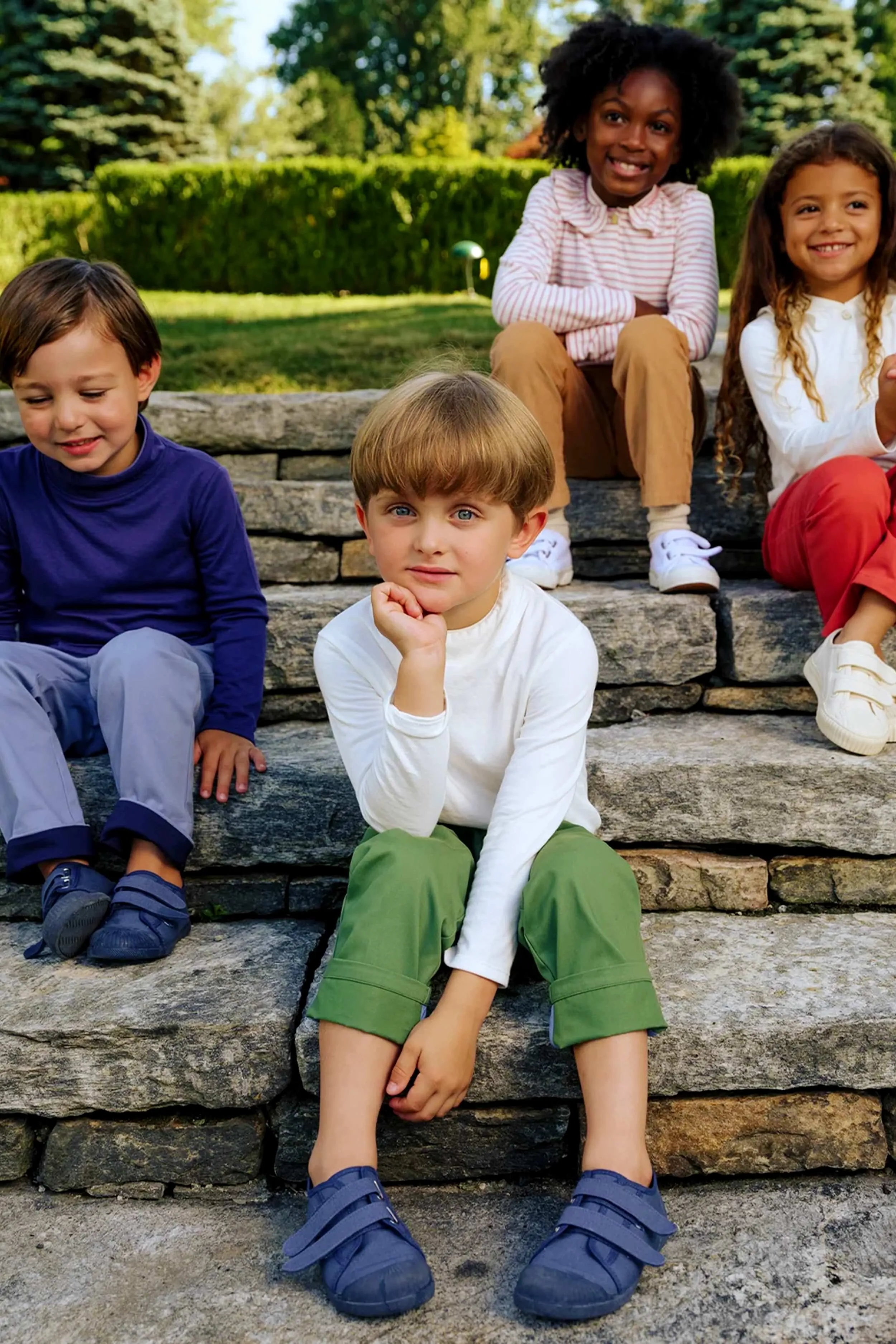 White Frank T-Neck sold by Tuckernuck product image thumbnail 2