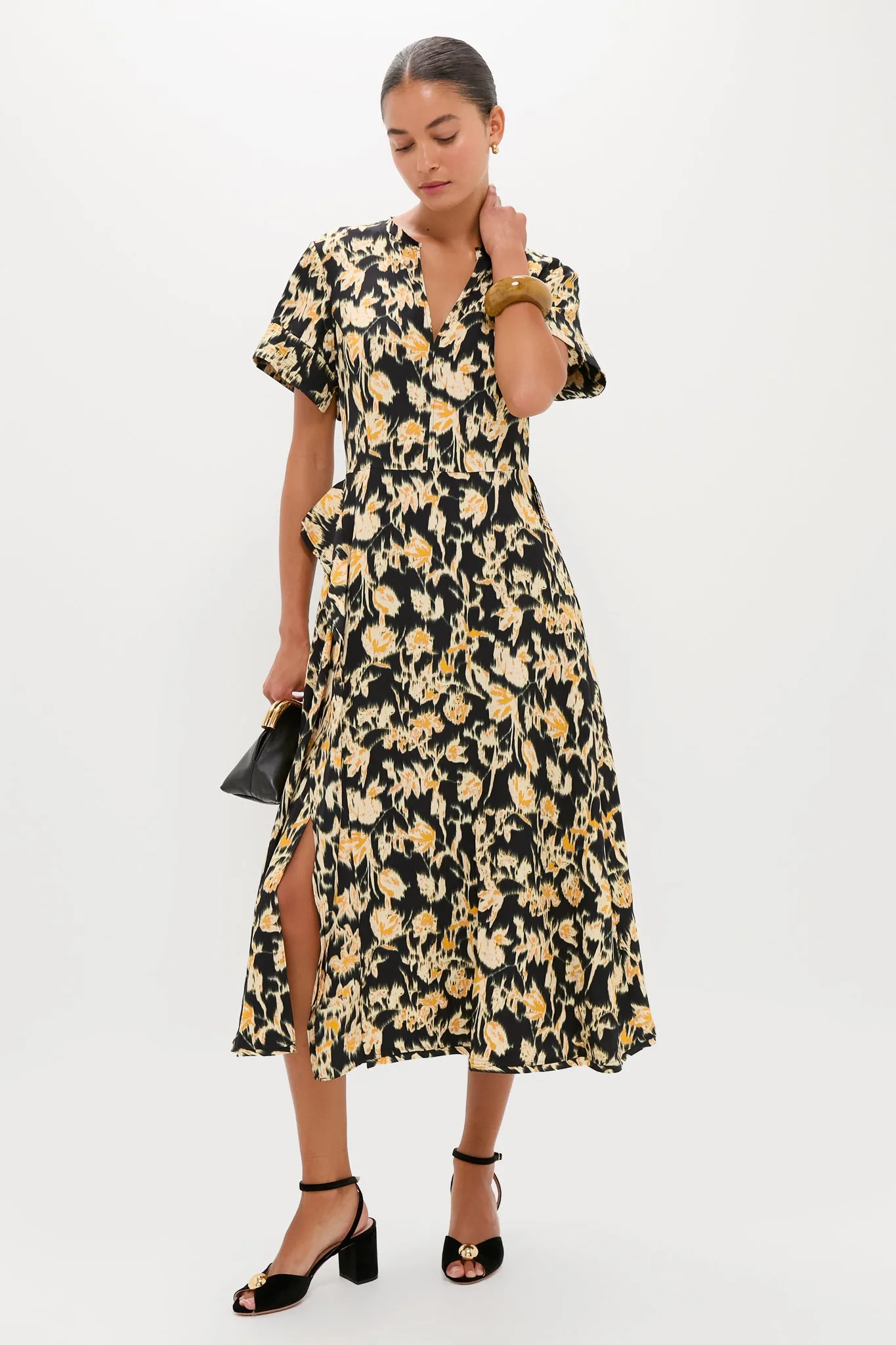 Tourmaline Nadya Short Sleeve Midi Dress sold by Tuckernuck product image thumbnail 2